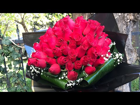 99 Kırmızı Gül Buketi|Sonsuz Aşk|99 Red Roses Bouquets|Sevda Çiçek