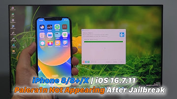 Palera1n App Not Appearing After Jailbreak Finished - iPhone 8/8+/X | 16.7.11