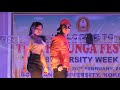 Fashion show  bodoland university 