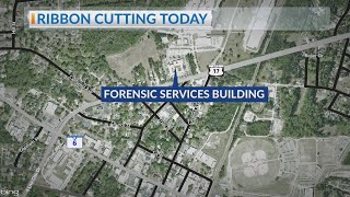 Ribbon cutting for new forensic services building in Berkeley County