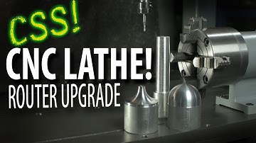 CNC LATHE?! - Router Add-On!