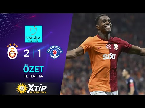 Merkur-Sports | Galatasaray (2-1) Kasımpaşa - Highlights/Özet | Trendyol Süper Lig - 2023/24