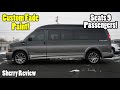 Only 57k miles 2017 chevrolet luxury 9 passenger van  sherry review