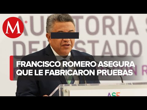 Francisco Romero acusa a la FGE de anomalías tras su vinculación a proceso