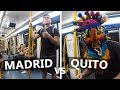 Metro de QUITO vs metro de MADRID