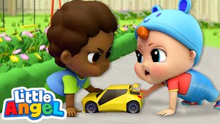Playing At School And Playground | Kids Songs | Moving with Little Angel screenshot 1