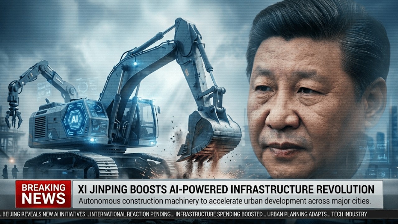 China’s Revolutionary AI-Driven Construction Machines Are Making Headlines – Video