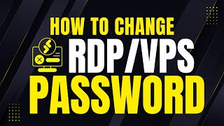 How to change Rdp password in a minutes