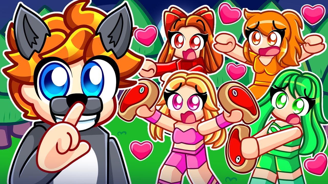 ZOSTAŁEM WILKIEM i TROLLUJE SZALONE FANKI w 99 NOCY w ROBLOX!