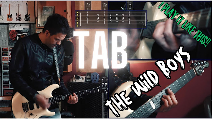 Wild Boys Guitar version - Guitar performance video thumbnail