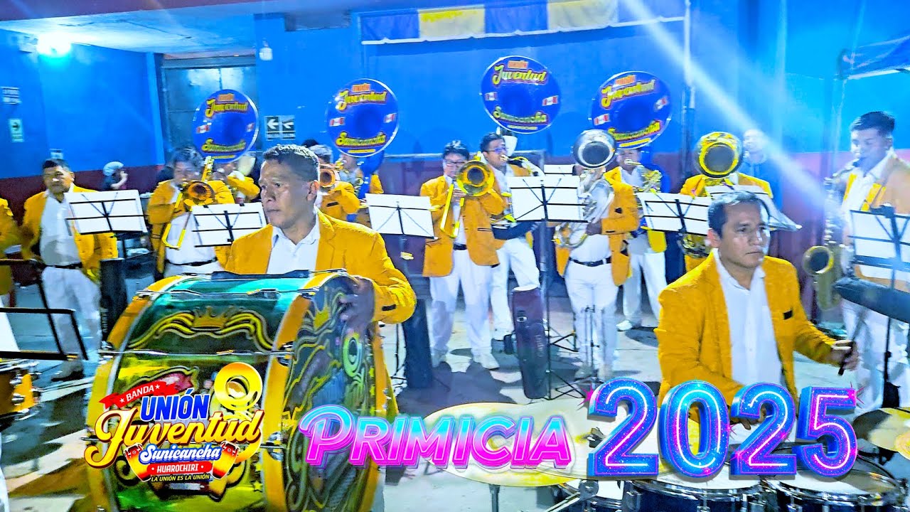 Cumbias Huarochiranas 2025 - Banda Unión Juventud Sunicancha