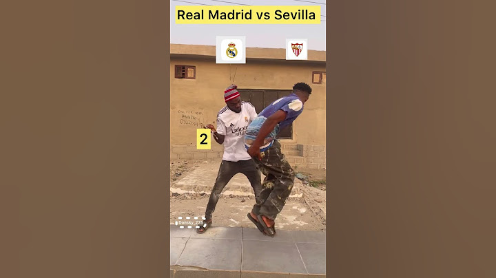 Real Madrid vs Sevilla match be like #youtube #funny