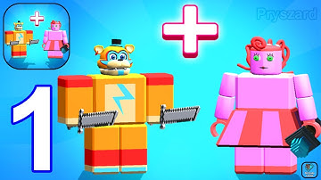 Merge Monster: Craft Runner - Gameplay Walkthrough Part 1 Tutorial Levels 1-12 (iOS,Android)
