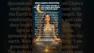 🌿 Ground your energy &amp; find inner peace 🌍 Subscribe now 🌟 #RootChakraHealing #muladhara #meditation