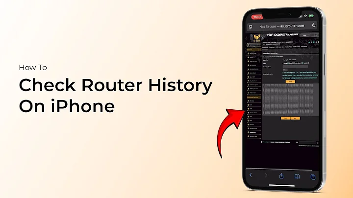 How To Check Router History On iPhone?