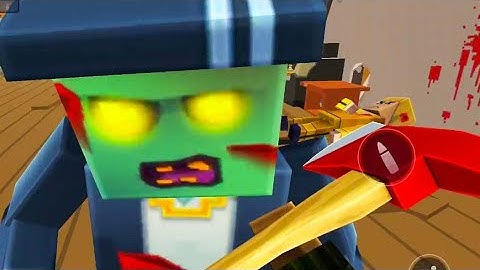 Pixel Combat: Zombie Strike - Axe Melee Weapon Full Unlocked - Android Gameplay Walkthrough Part 24