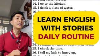 Learn English with a Story: A Busy Mom’s Morning Routine | Real Life English Listening Practice-A2