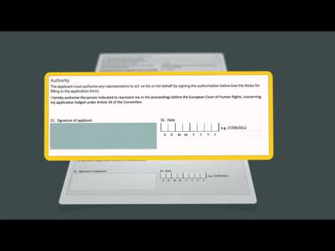 Video: How To Apply To The European Court