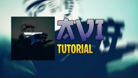 How To Make An Avi/Logo on IOS & Android!