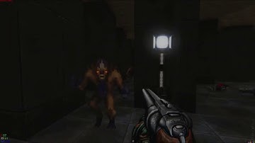 Doom II -  E1M6 Gameplay - D4T Mod