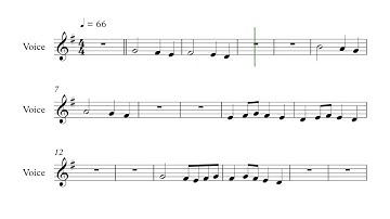 Call & Response assess 1 e minor