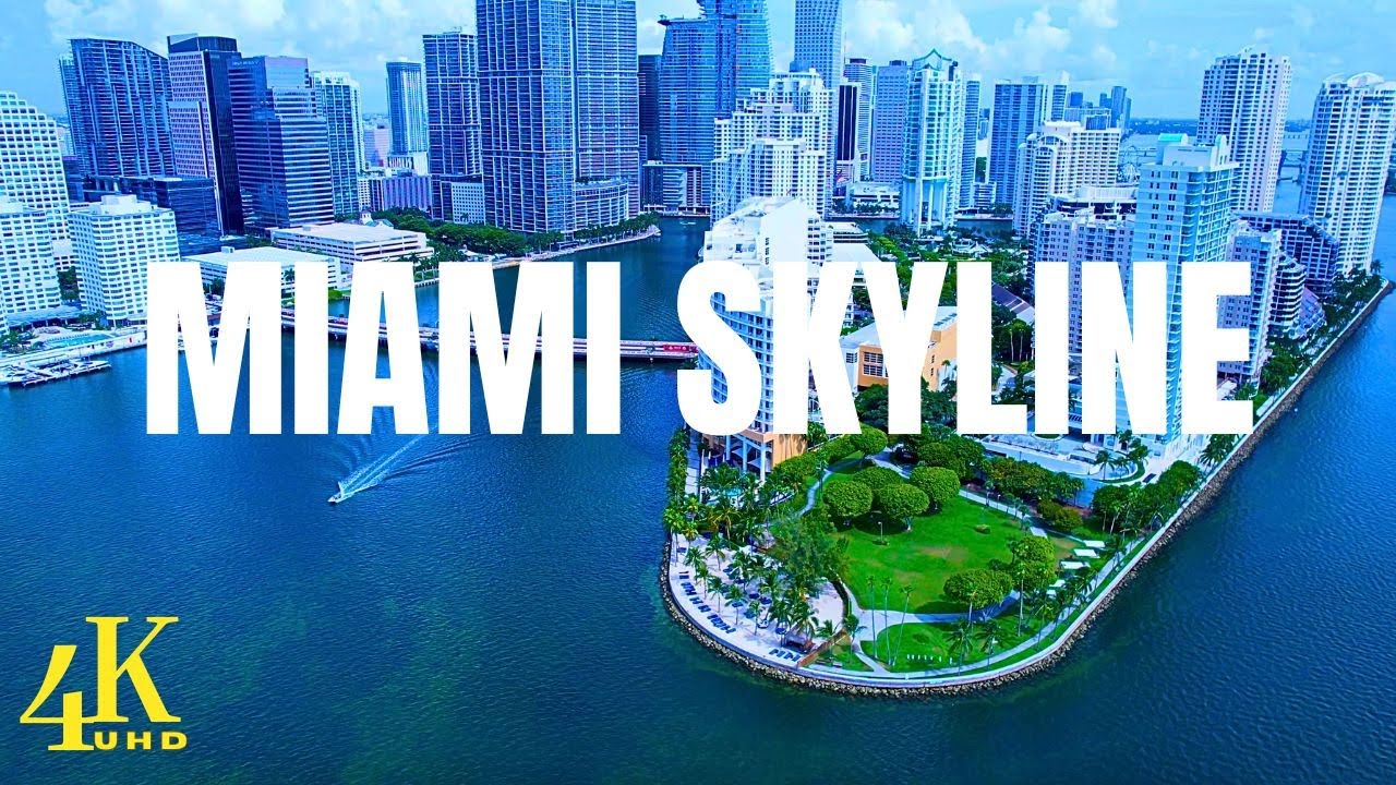SKYLINE OF MIAMI, USA 🇺🇸 2024 | DRONE FOOTAGE