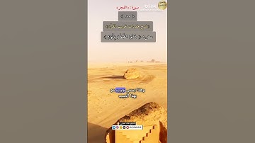 معنى كلمة (جابو الصخر بالواد)٢٨٥-شرح مفردات غريب القرآن/سورة الفجر/ الشيخ خالد الحرمي.