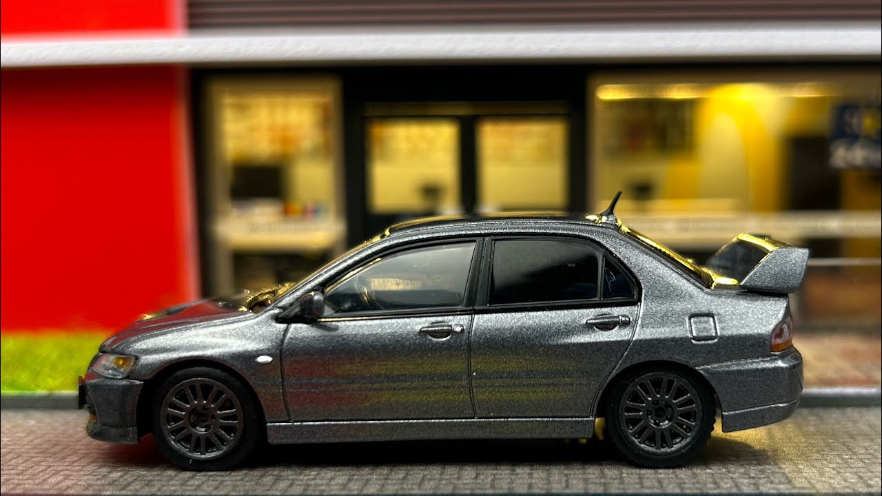 1:64 Diecast Mitsubishi Lancer Evolution IX MR by Hobby Japan