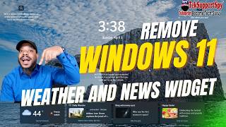Remove Windows 11 Weather and News Widget #microsoft #windows11