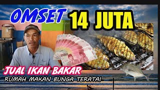 14 JUTA PER HARI OMSETNYA BAPAK INI || USAHA IKAN BAKAR LAUT