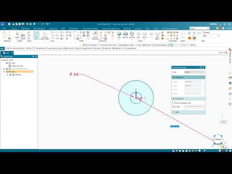 Crank for piston tutorial solid edge