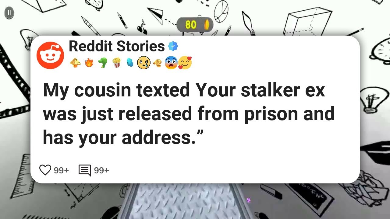 Моя кузина написала: «Твой бывший, который тебя преследовал, только что вышел из тюрьмы и знает т...