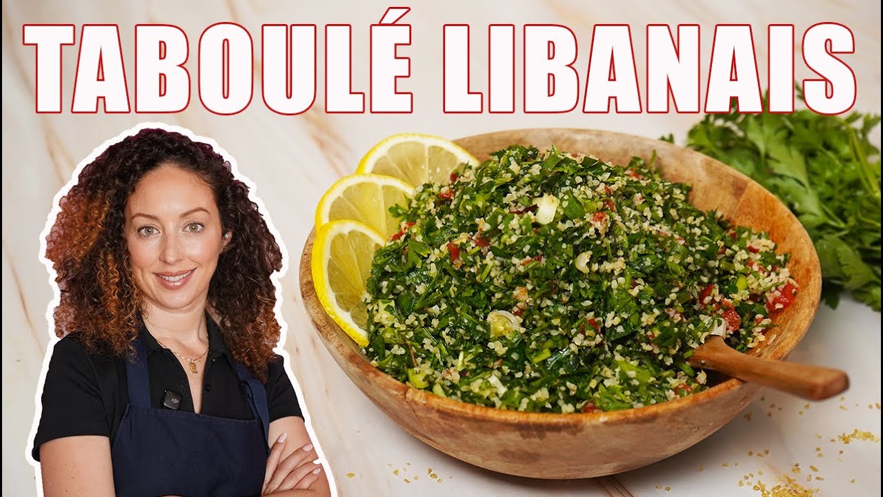 Recette du taboulé libanais authentique