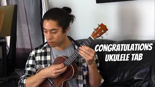 Download Lagu Congratulations - Post Malone Ukulele Tab (Tenor Ukulele)