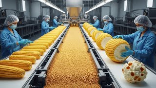 Corn To Popcorn Inside The Popcorn Factory Process From Field To Crunch