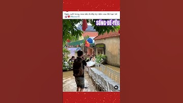 Đám cưới mùa lũ - Chúc hai em hạnh phúc #songdeyeu #shortvideo