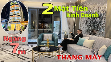 Nhà Góc 2 MẶT TIỀN KINH DOANH | NGANG 7m có THANG MÁY | Gần LOTTE Nguyễn Văn Lượng- Nhà Gò Vấp