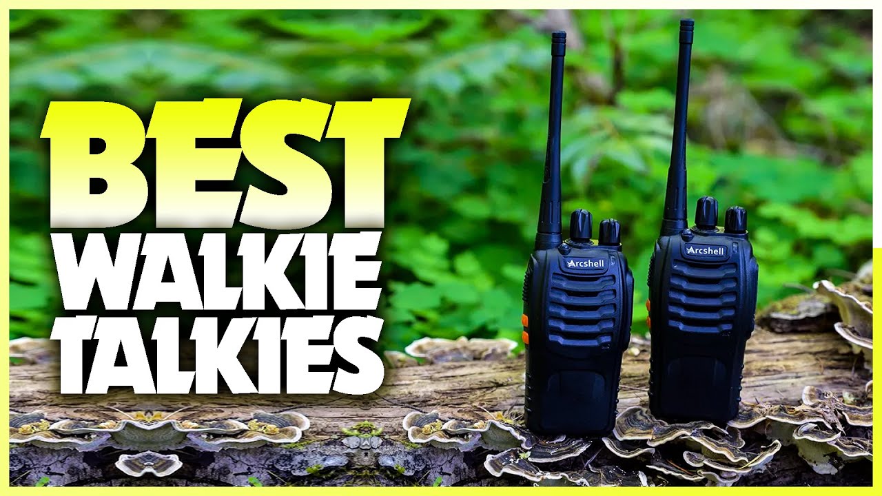Best walkie talkies 2023 Top 5 Best Two Way Radios Reviews YouTube