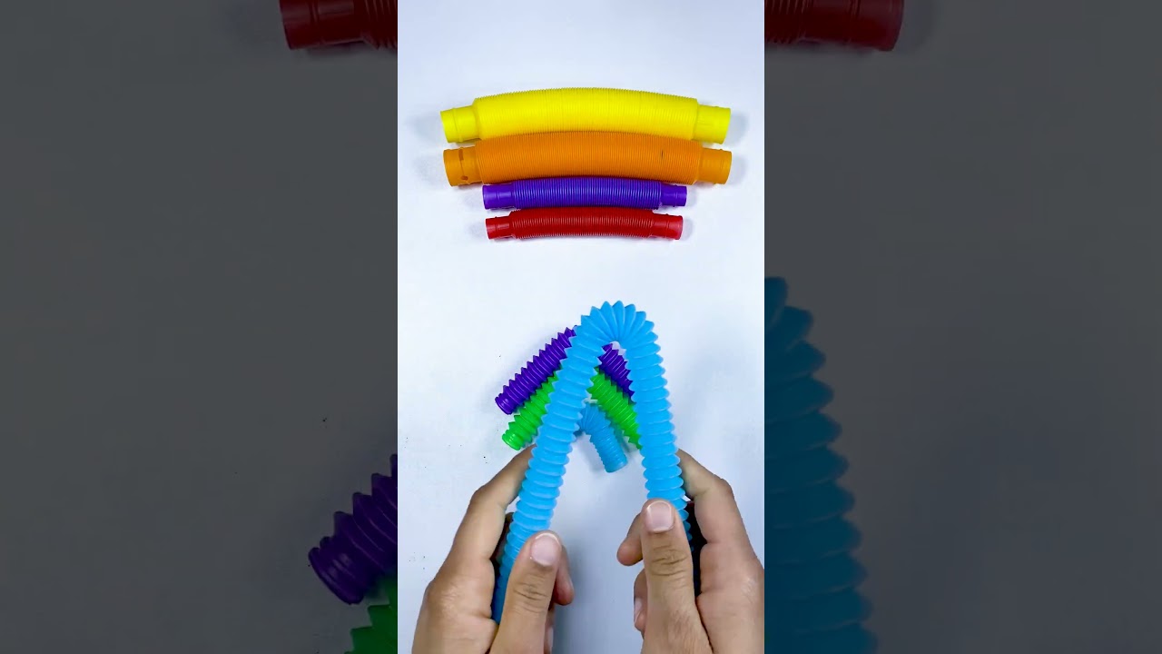 Fast & Intense Pop Tube Popping | Super Satisfying ASMR Shorts