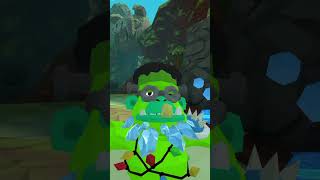 Learning how to swim in UG! (promt2) #UGVR #ugvr #ug #vr #dino #cool #swim #water #swimming #viral