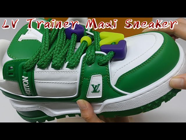 Louis Vuitton Trainer Maxi Green Unboxing 