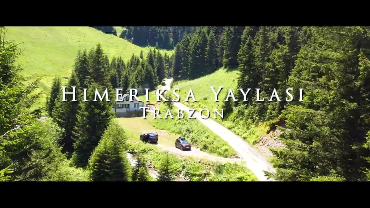 Gürgenagac dron cekimi. Trabzon Macka Gürgenagac Himeriksa Kirez yaylasi dron görüntüleri...