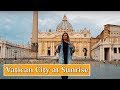 How to Visit Vatican City at Sunrise 😍 St Peter's Basilica, Square and Dome 📿