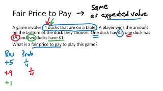 Math 104B - Section 4.3: Fair Price to Pay (CR)