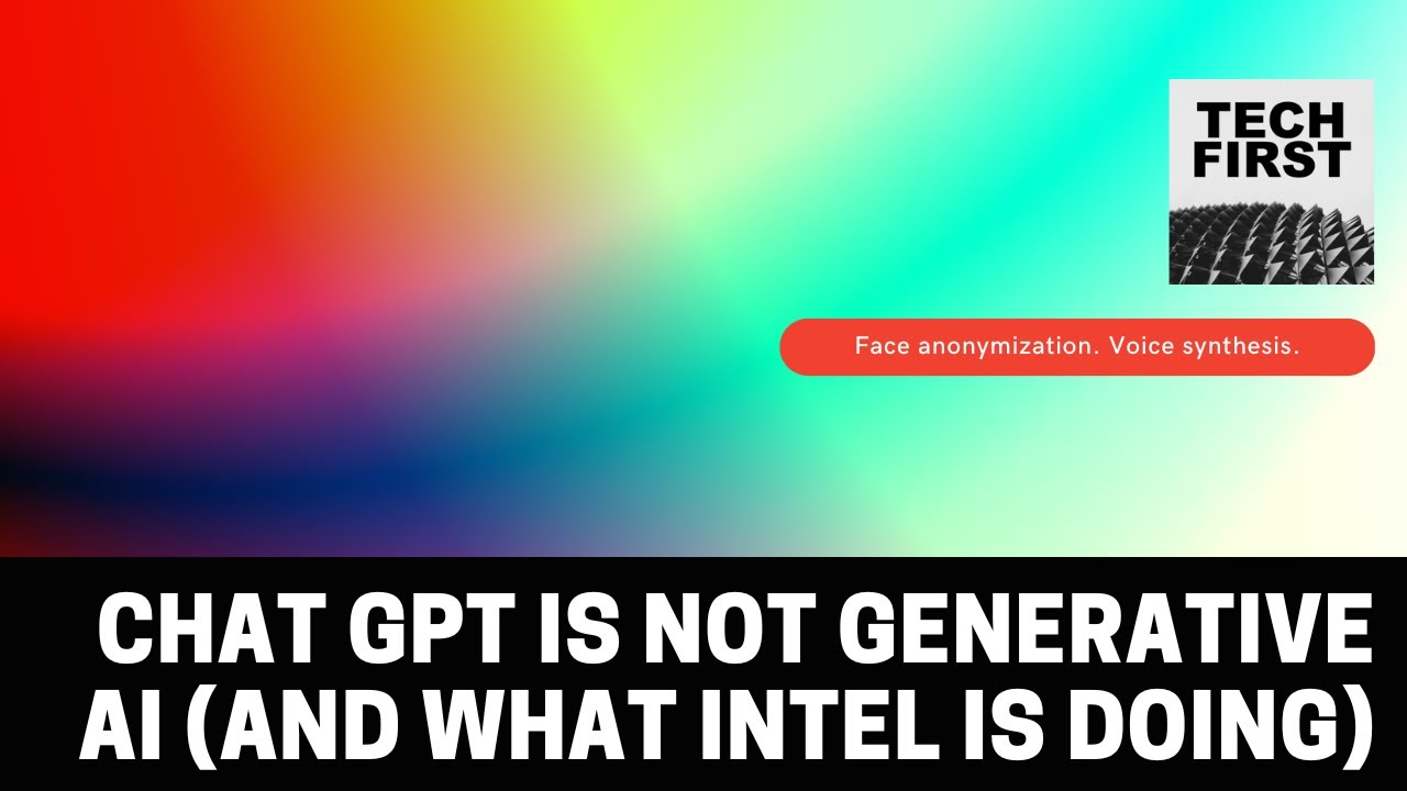 Chat GPT is NOT generative AI: Intel scientist