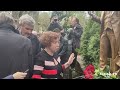 Елена Этуш о памятнике Владимиру Этушу