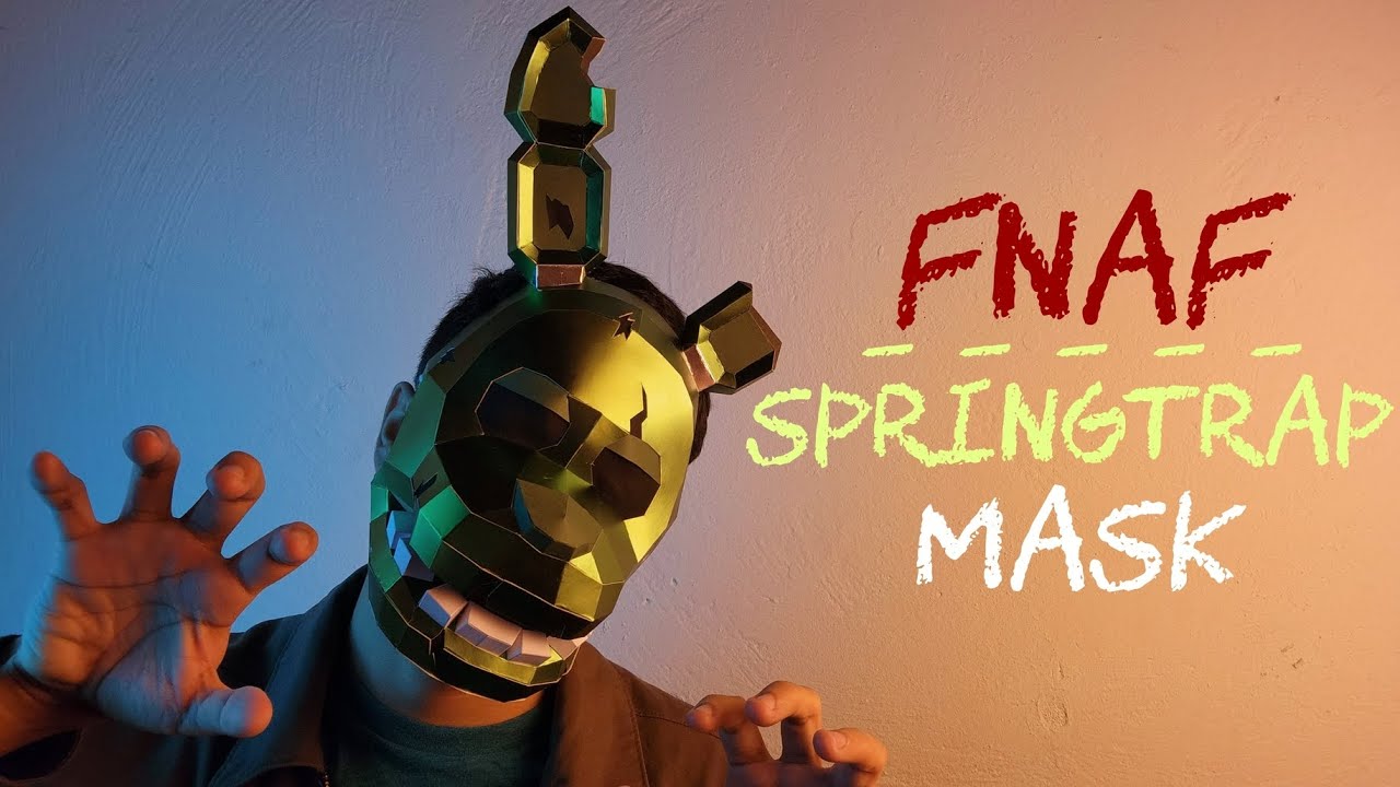 Springtrap Mask (FNAF / Five Nights At Freddy’s)