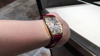 【GINZA SIX】フランク・ミュラー(FRANCK MULLER)の時計　メンズを女性がつけても可愛い