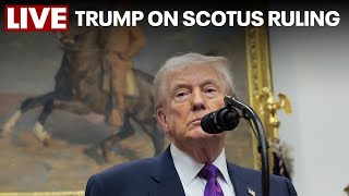LIVE: Trump responds to Supreme Court tariff ruling