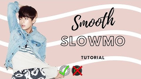 Smooth Slowmo Tutorial Using VSCO | VSCO Smooth Slowmo Tutorial | How To Smooth Slowmo Using VSCO?